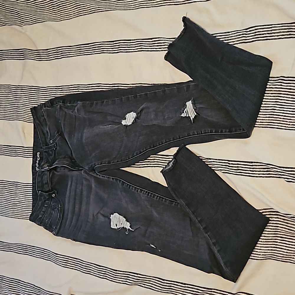 Maurices Dark Grey Jean Jegging